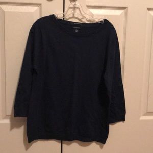 NWOT Lands end 3/4 sleeve sweater